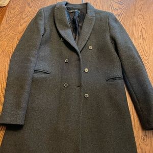 Zara tailored double breasted coat